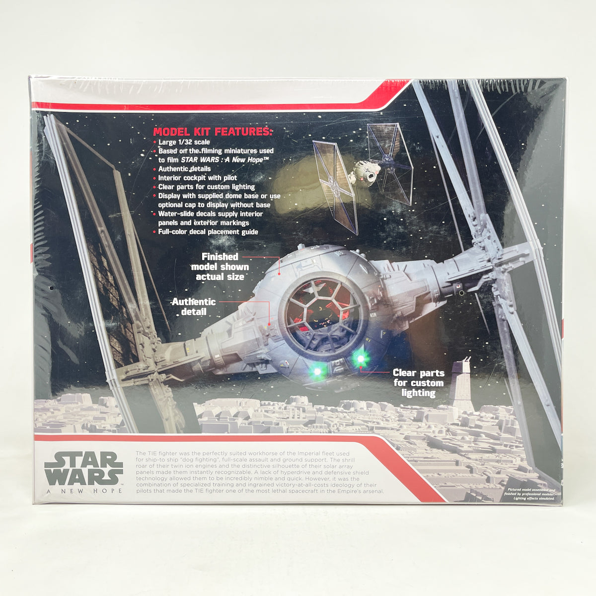 TIE Fighter 1:32 Scale Plastic Model Kit (Studio Series) - AMT (2024)