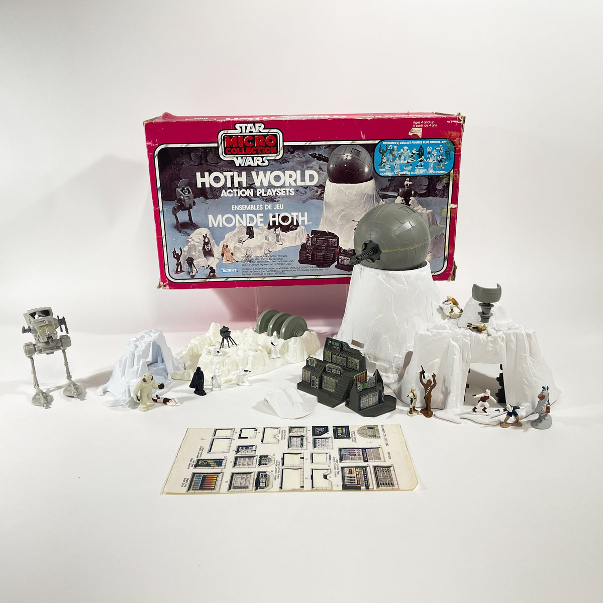 Hoth World Action Playsets – Micro Collection - Complete in Canadian Box