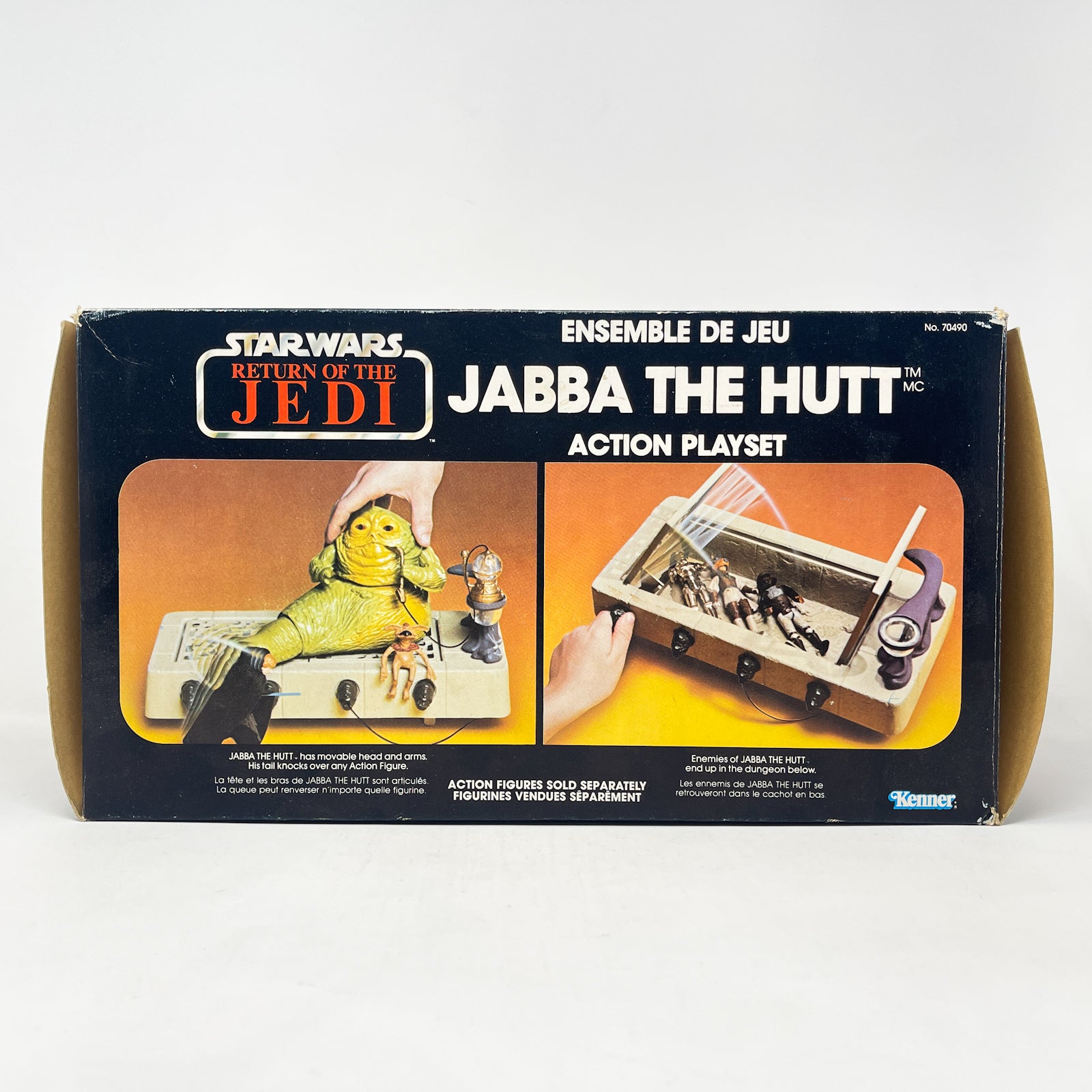 Vintage Jabba the Hutt Playset Complete in Box Star Wars Kenner