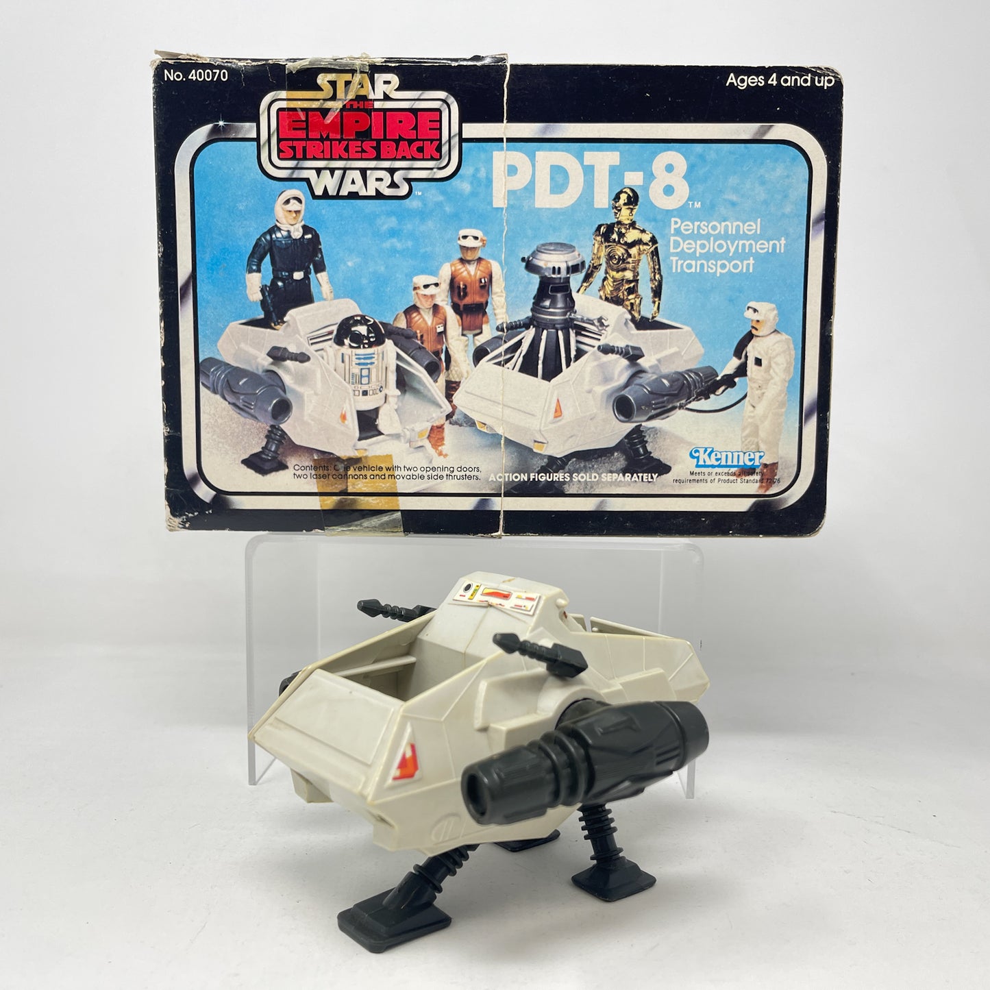 Mini-Rig PDT-8 (Personnel Deployment Transport) - Complete in ESB Box - Vintage Kenner (1981)