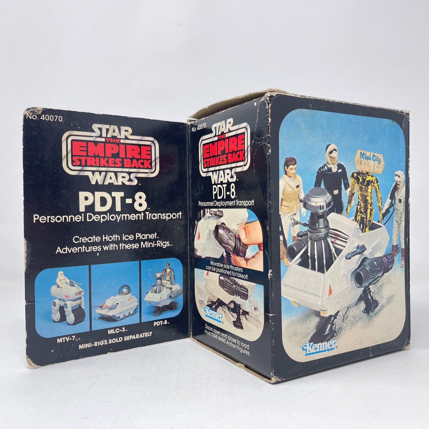 Mini-Rig PDT-8 (Personnel Deployment Transport) - Complete in ESB Box - Vintage Kenner (1981)