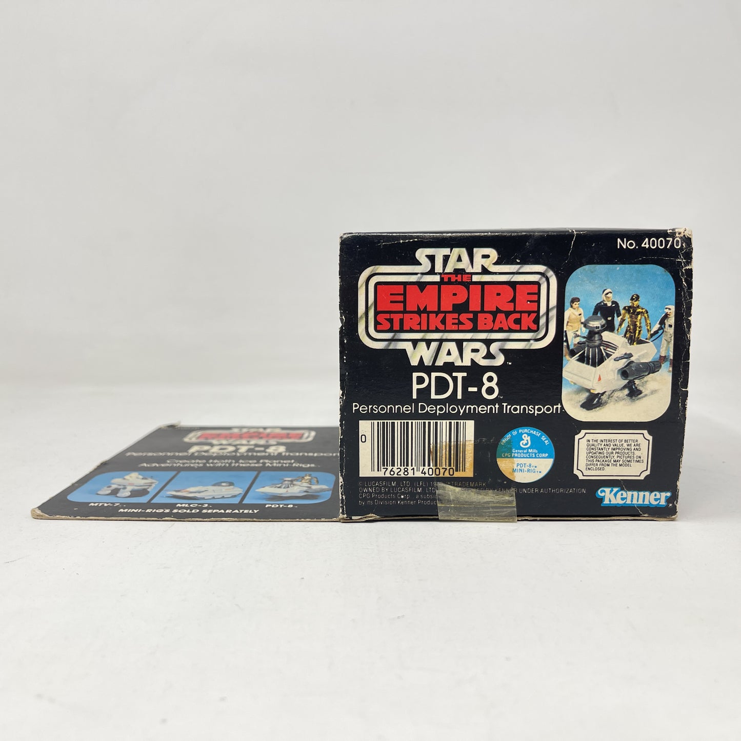 Mini-Rig PDT-8 (Personnel Deployment Transport) - Complete in ESB Box - Vintage Kenner (1981)