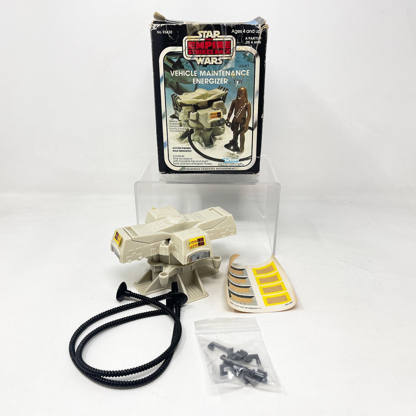 Mini-Rig Vehicle Maintenance Energizer VME - Complete in Canadian ESB Box - Vintage Kenner (1980)