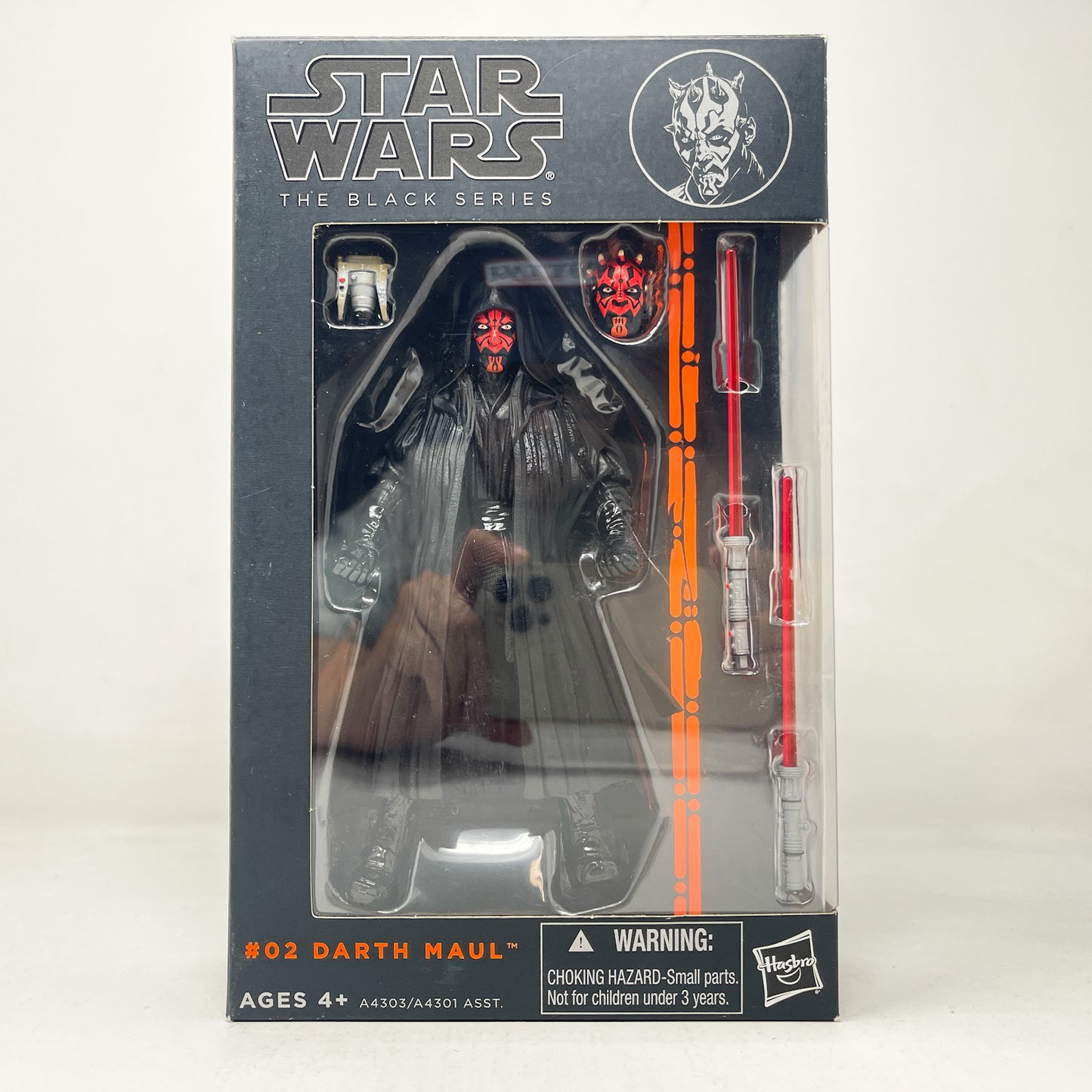 Darth Maul #02 - Orange Line - Hasbro Black Series (2013)