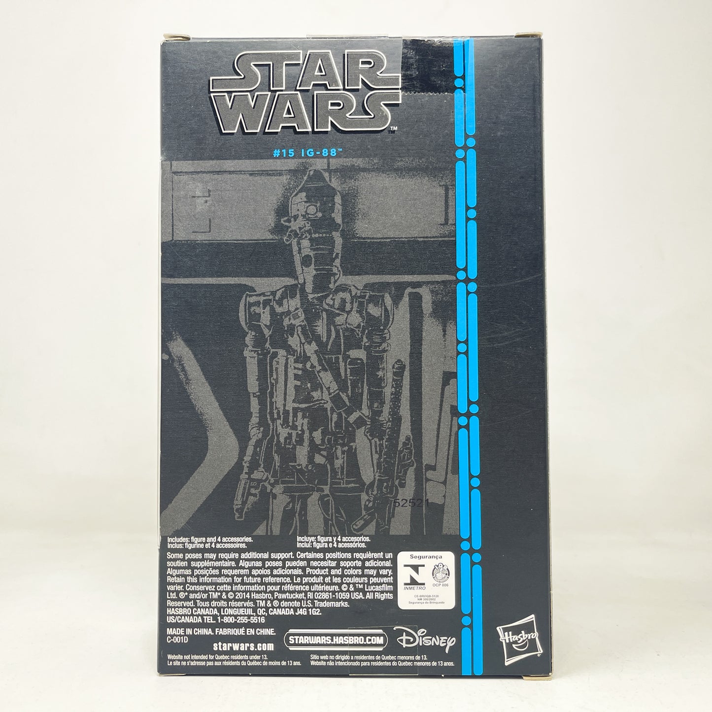 IG-88 #15 - Blue Line - Hasbro Black Series (2015)