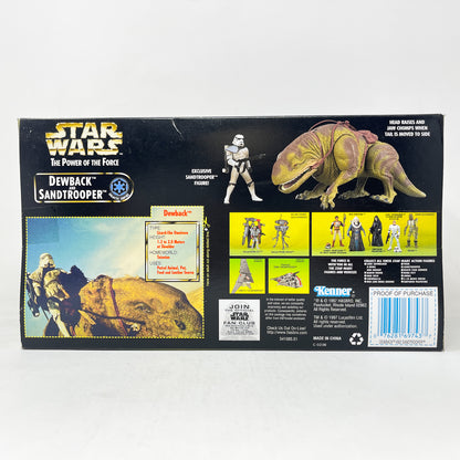 Dewback with Sandtrooper  - Power of the Force 1997 - Hasbro Kenner Star Wars (1997)