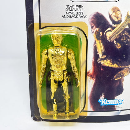 C-3PO Removable Limbs ROTJ 65B-back  - Mint on Card (Cut POP)