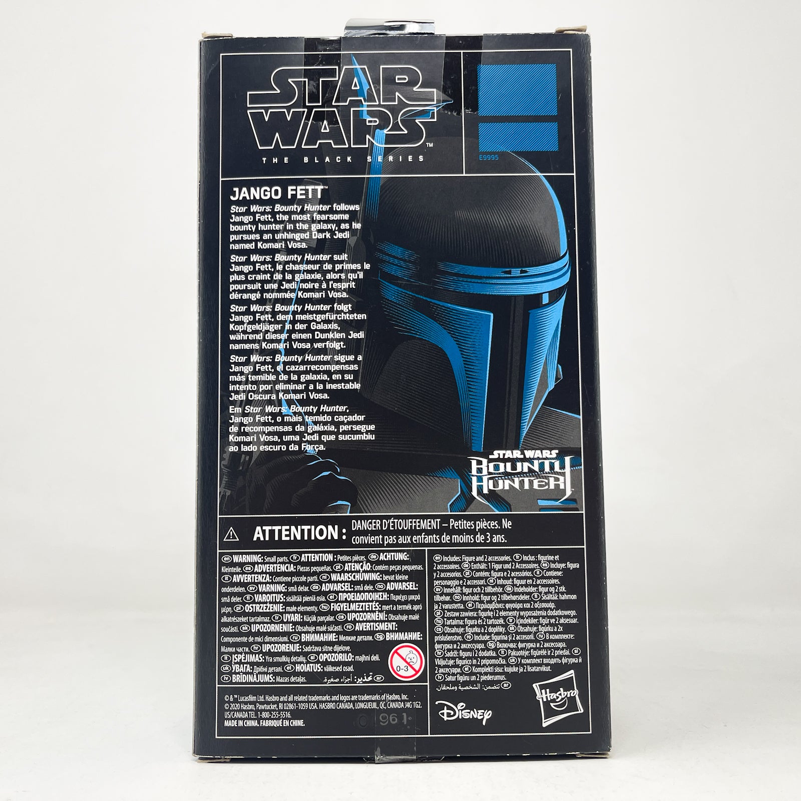 Hasbro 2020 Jango Fett (Video Game) Black Series Star Wars Figure