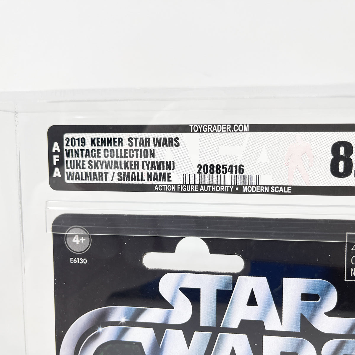 VC151 Luke Skywalker (Yavin) AFA Graded 8.5 - The Vintage Collection Hasbro Star Wars