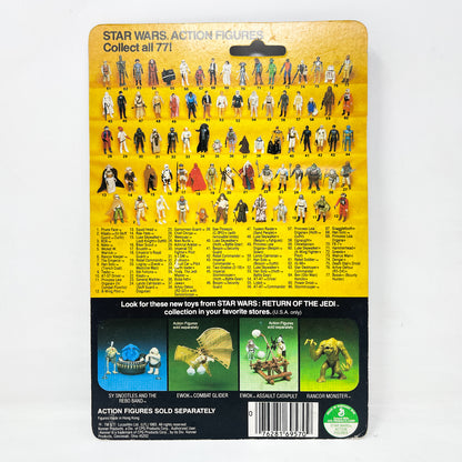 Leia in Combat Poncho ROTJ 77A-back  - Mint on Card