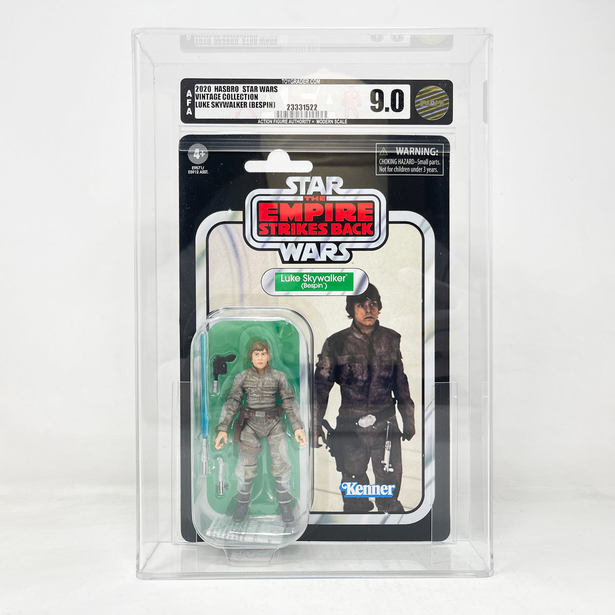 VC004 Luke Skywalker - Bespin Fatigues (2020) AFA Graded 9.0 - The Vintage Collection Hasbro Star Wars