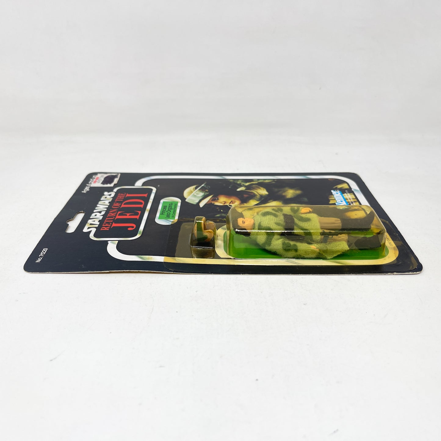 Leia in Combat Poncho ROTJ 77A-back  - Mint on Card