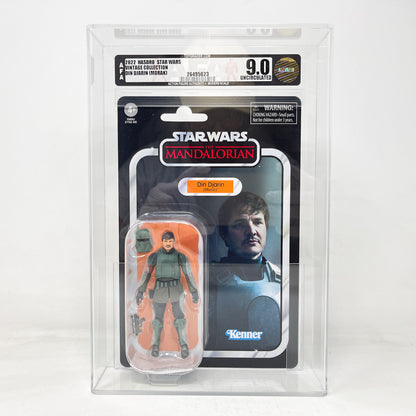 VC251 Din Djarin (Morak) AFA Graded 9.0 - The Vintage Collection Hasbro Star Wars