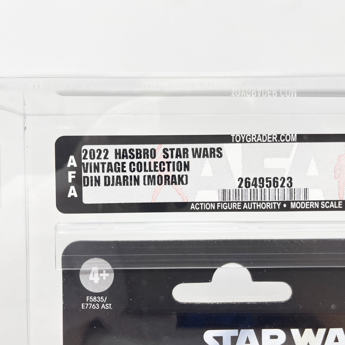 VC251 Din Djarin (Morak) AFA Graded 9.0 - The Vintage Collection Hasbro Star Wars