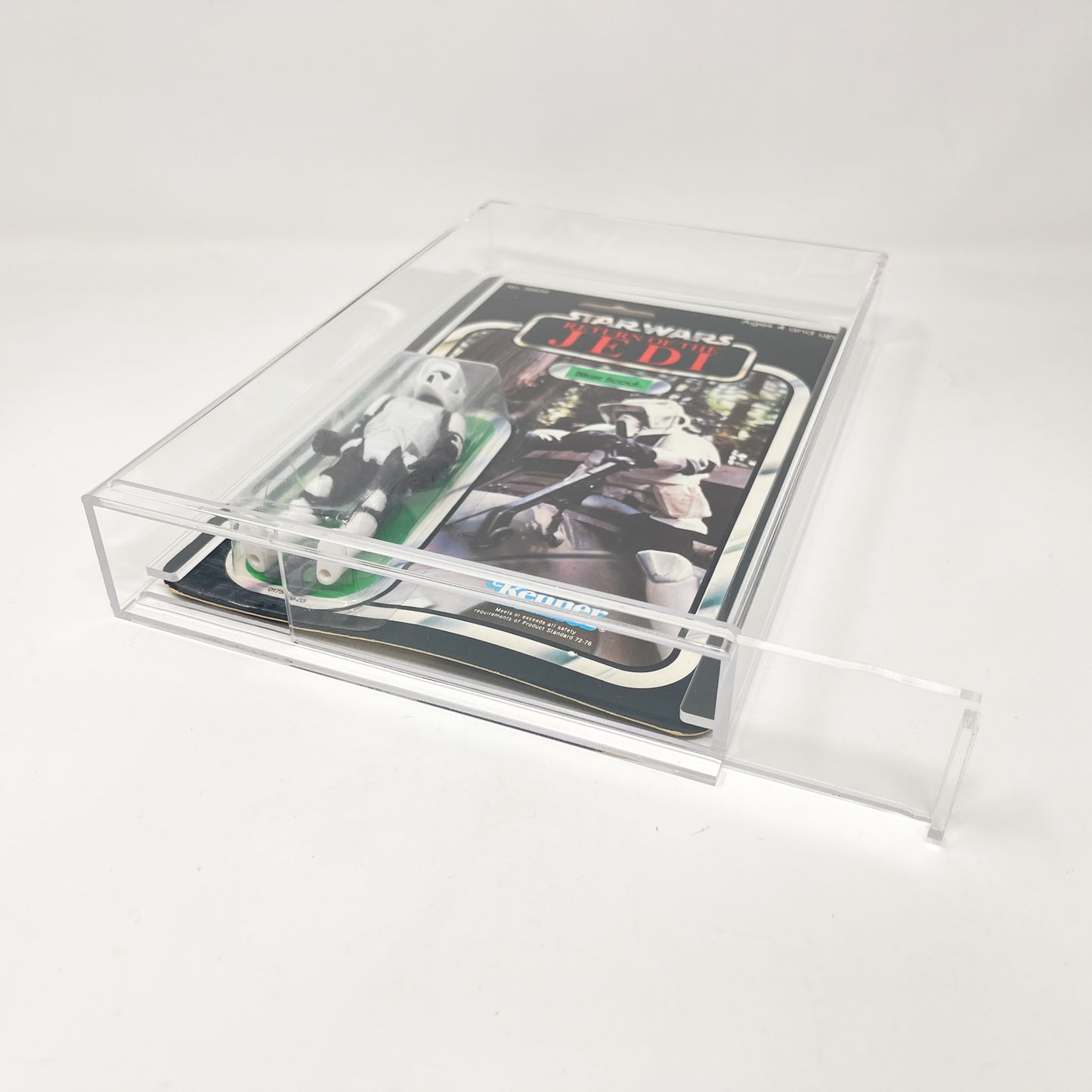 NEW -> Thin MOC Acrylic Case for Vintage Star Wars Figures