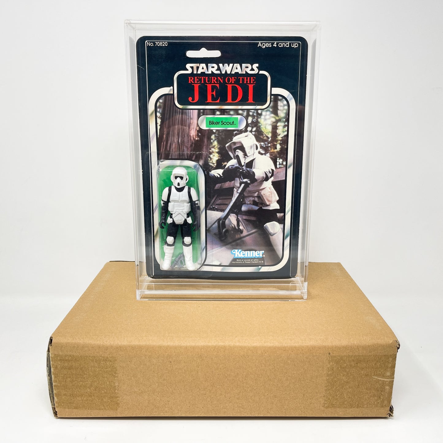 NEW -> Thin MOC Acrylic Case for Vintage Star Wars Figures