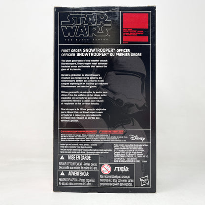 First Order Snowtrooper Officer - Hasbro Black Series (2015)