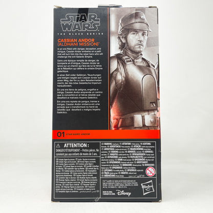 Cassian Andor Aldhani Mission (Andor) AND 01 - Hasbro Black Series (2023)