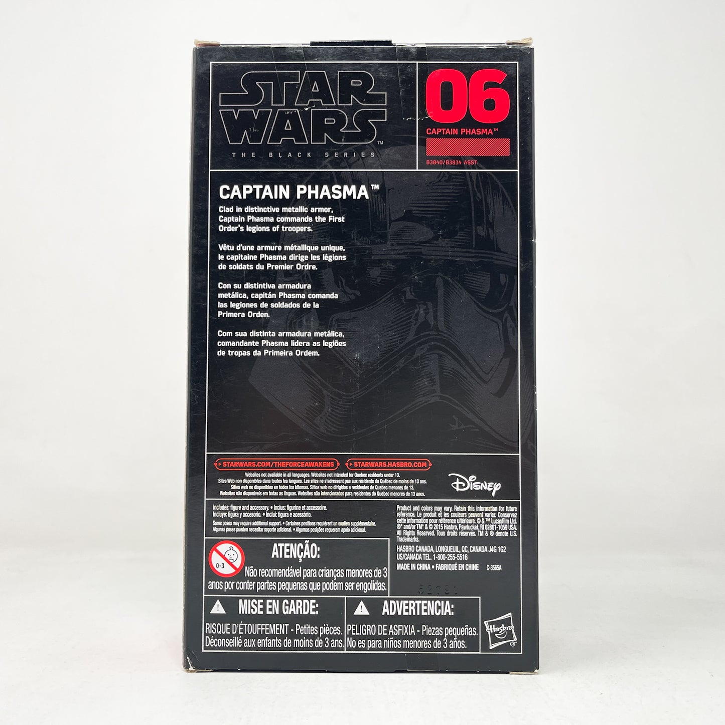 Captain Phasma #06 - Hasbro Black Series (2015)