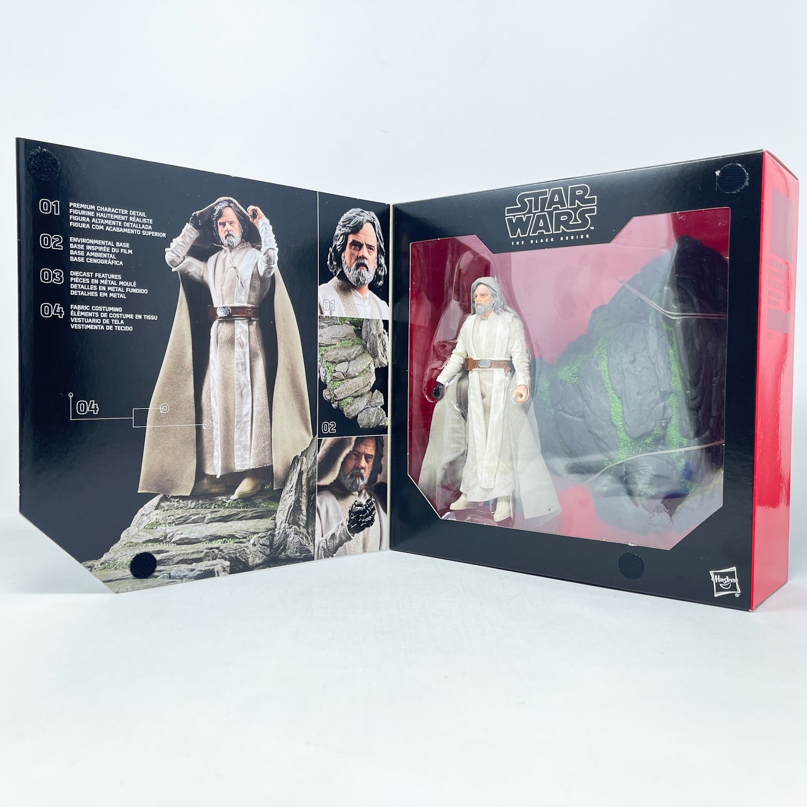 Hasbro 2024 Luke Skywalker (Jedi Master) on Ahch-To Island Black