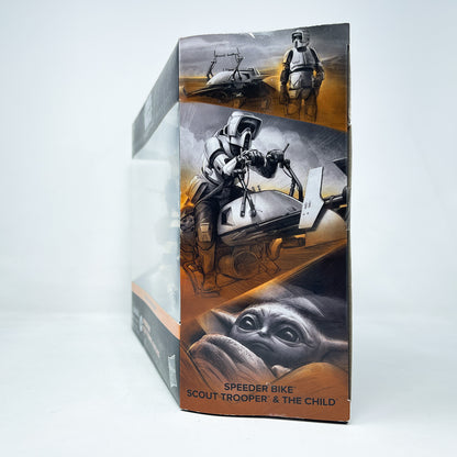 Speeder Bike Scout Trooper and The Child - Hasbro Black Series (2020)