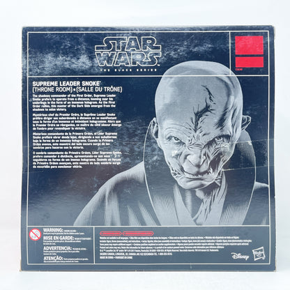 Supreme Leader Snoke (Throne Room) Deluxe - Hasbro Black Series (2017)