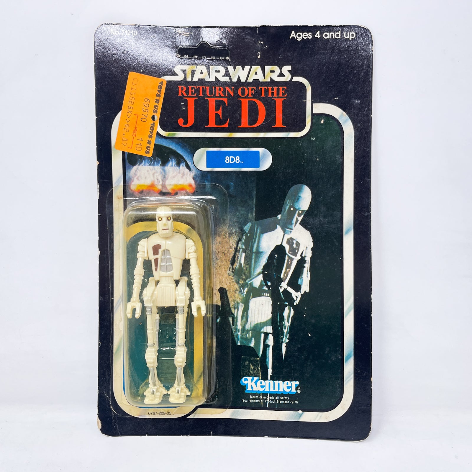 8D8 ROTJ 77A- back MOC Vintage Star Wars - Mint on Card Kenner