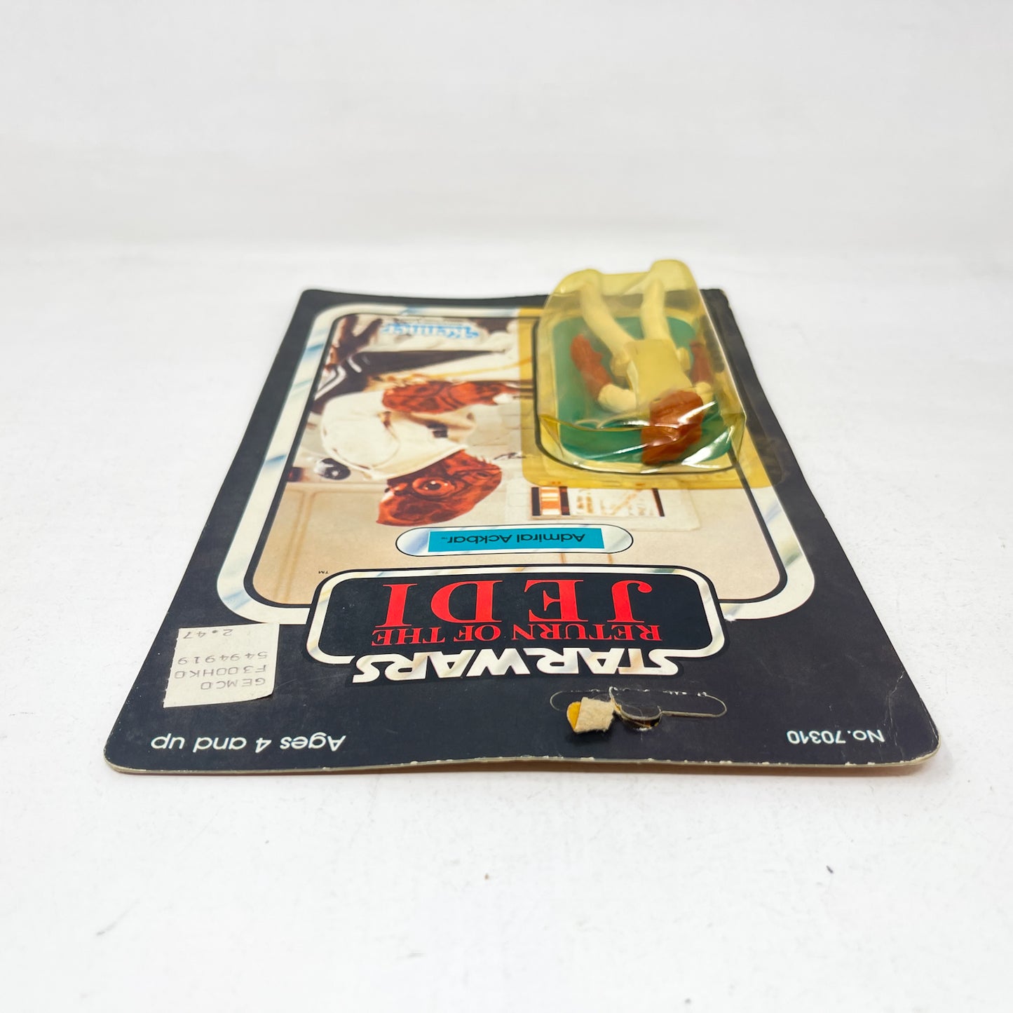Admiral Ackbar ROTJ 65A - Mint on Card