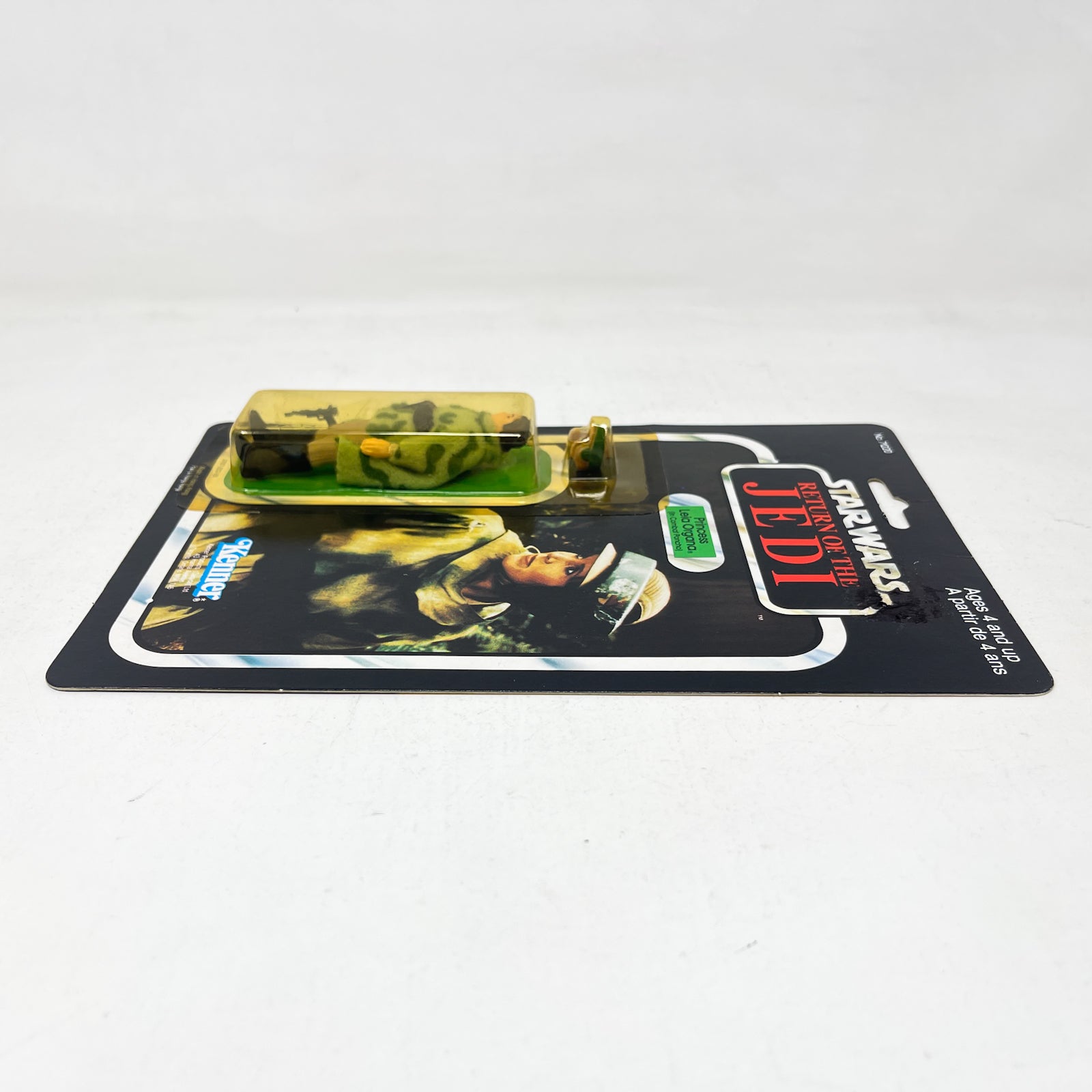 Vintage Star Wars Leia in Combat Poncho (Endor) MOC - Mint on Card