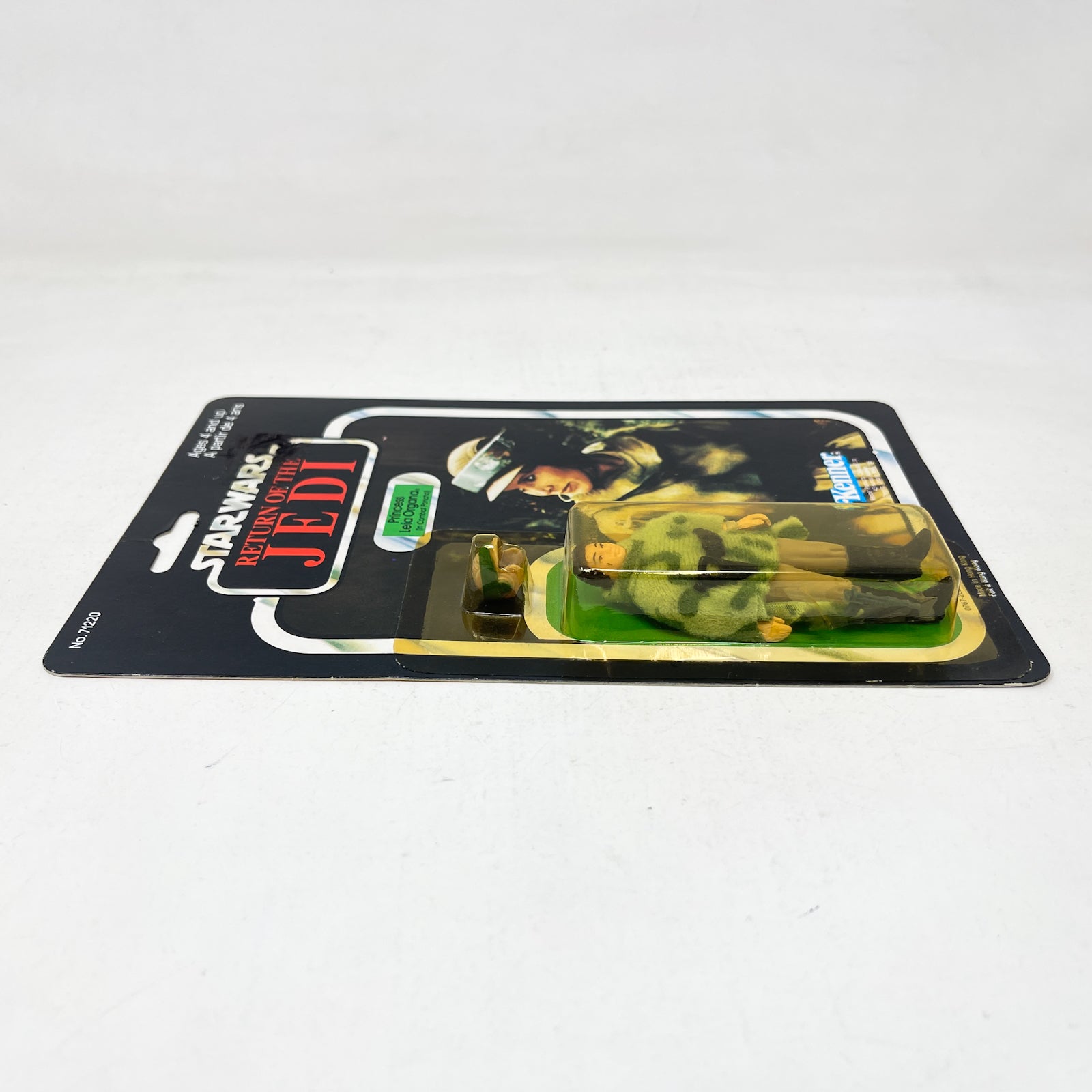 Vintage Star Wars Leia in Combat Poncho (Endor) MOC - Mint on Card