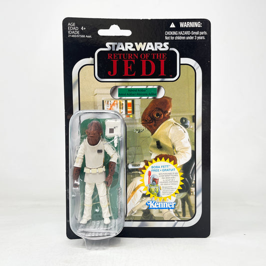 VC022 Admiral Ackbar - ROTJ (2010) Canadian w/ Corrected Boba Fett Offer - The Vintage Collection