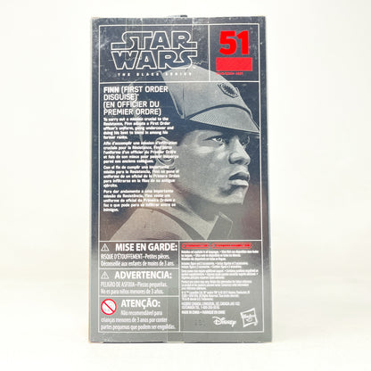 Finn (First Order Disguise) #51 - Hasbro Black Series (2017)