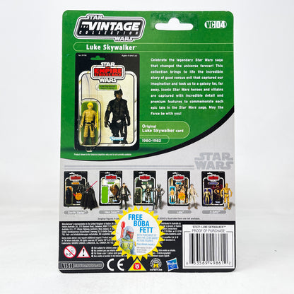 VC004 Luke Skywalker (Bespin Fatigues) FOIL (2010) - The Vintage Collection Hasbro