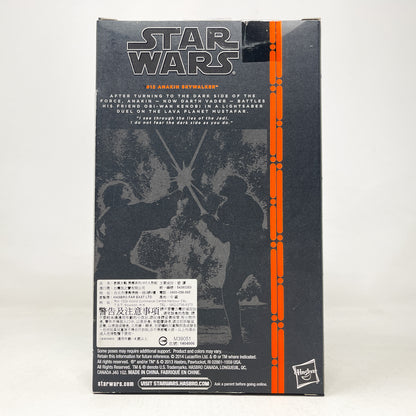 Anakin Skywalker #12 - Orange Line - Hasbro Black Series (2014)