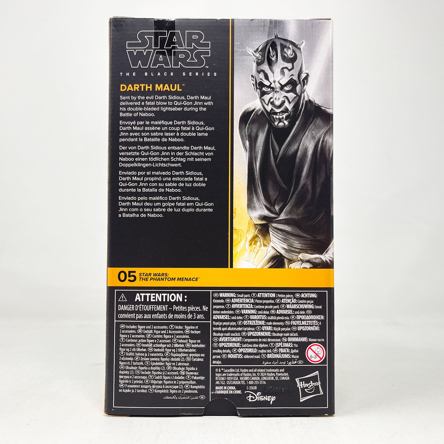 Darth Maul TPM 05 - Hasbro Black Series (2024)