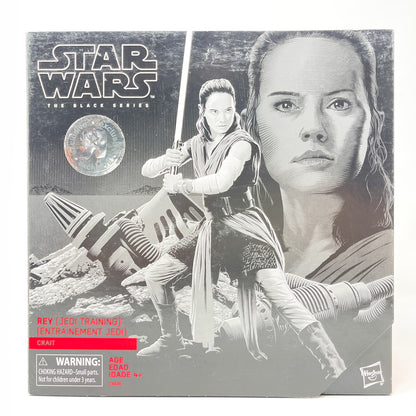 Rey Jedi Training on Crait - Hasbro Black Series (2017)