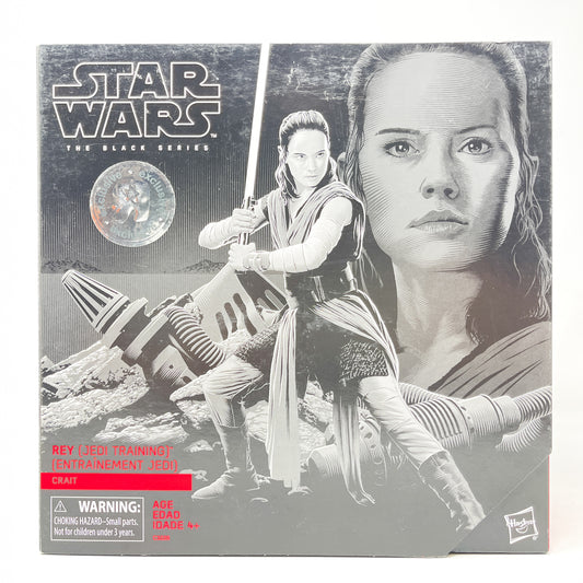 Rey Jedi Training on Crait - Hasbro Black Series (2017)