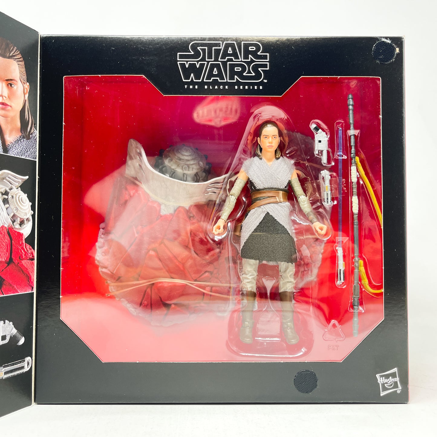 Rey Jedi Training on Crait - Hasbro Black Series (2017)