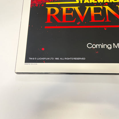 Revenge of the Jedi Teaser One Sheet Poster (Dated, Tri-Fold) (1982)