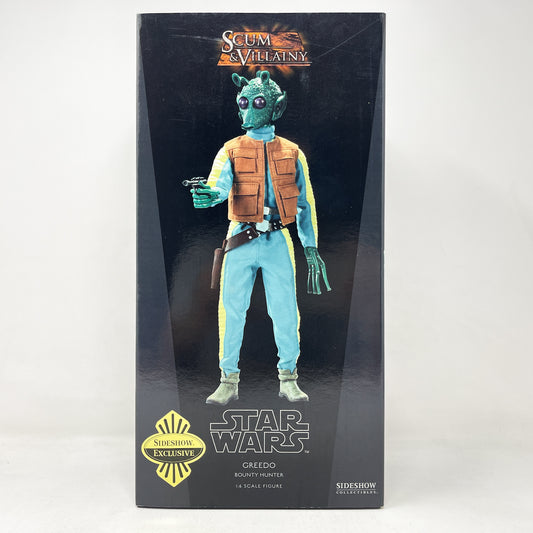 Greedo (Bounty Hunter) Exclusive Edition– Sideshow Collectibles Sixth Scale Figure (2010)