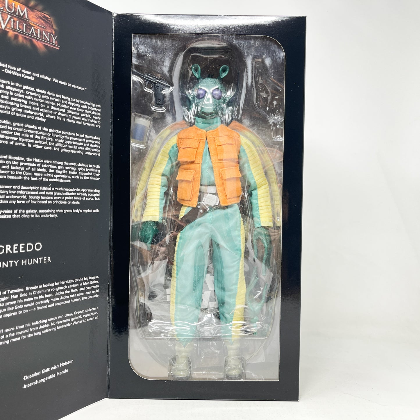 Greedo (Bounty Hunter) Exclusive Edition– Sideshow Collectibles Sixth Scale Figure (2010)