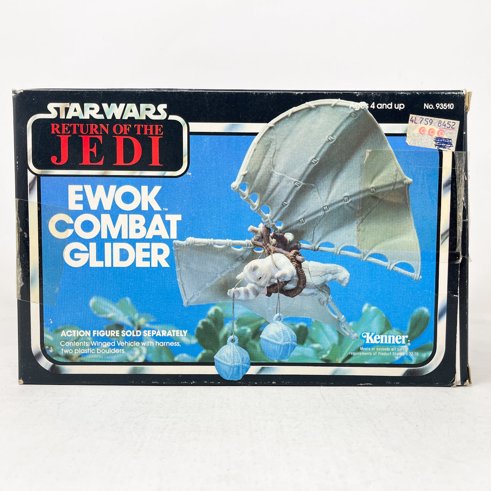 Vintage Kenner Ewok Combat Glider Complete in Box ROTJ Star Wars