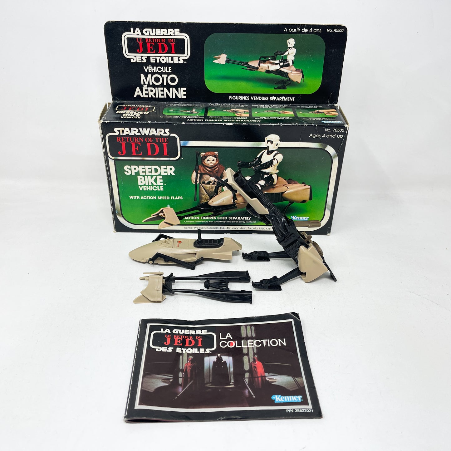 Speeder Bike - Complete in Canadian ROTJ Box