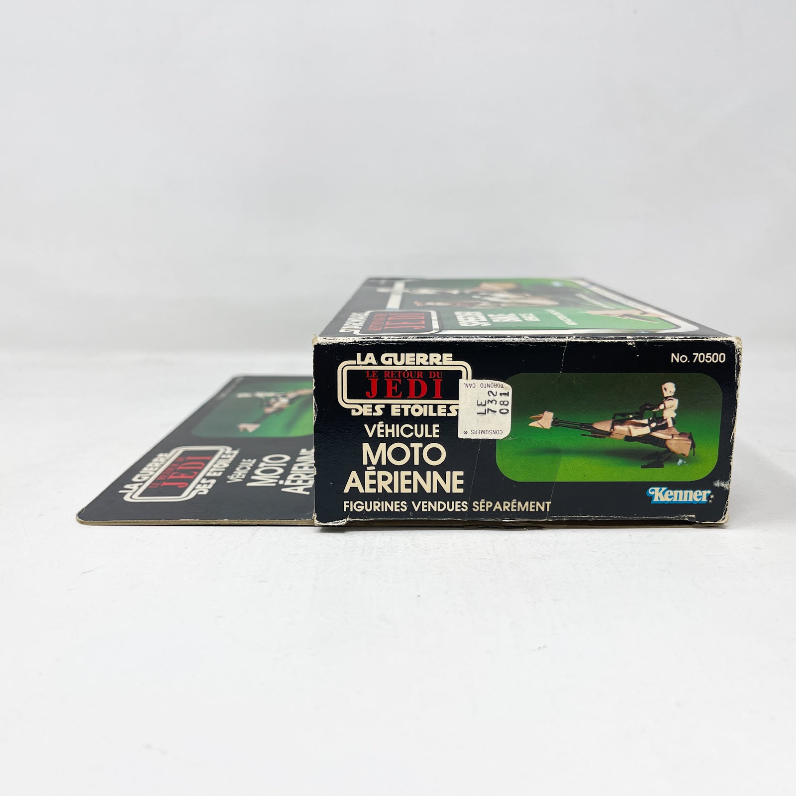 Vintage Speeder Bike Complete in Canadian Box Star Wars Kenner For