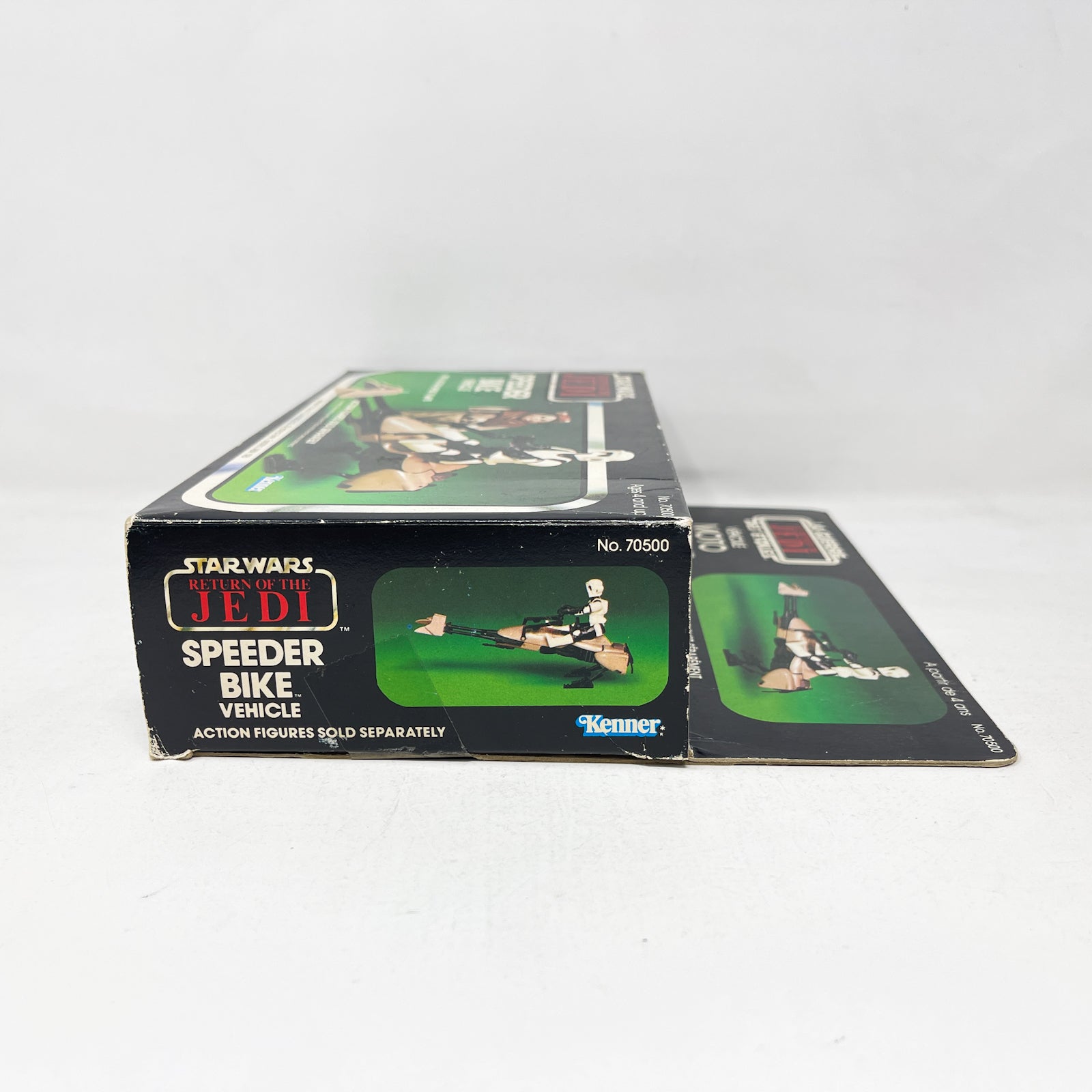 Vintage Speeder Bike Complete in Canadian Box Star Wars Kenner For