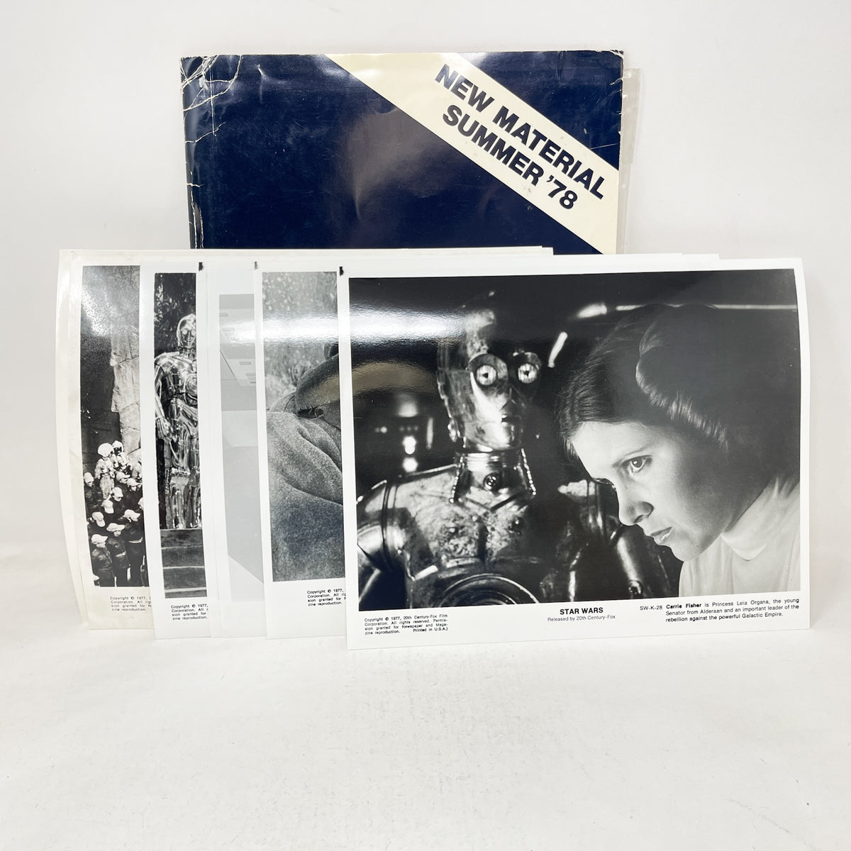 Star Wars Movie Press Kit Summer 1978 - Vintage
