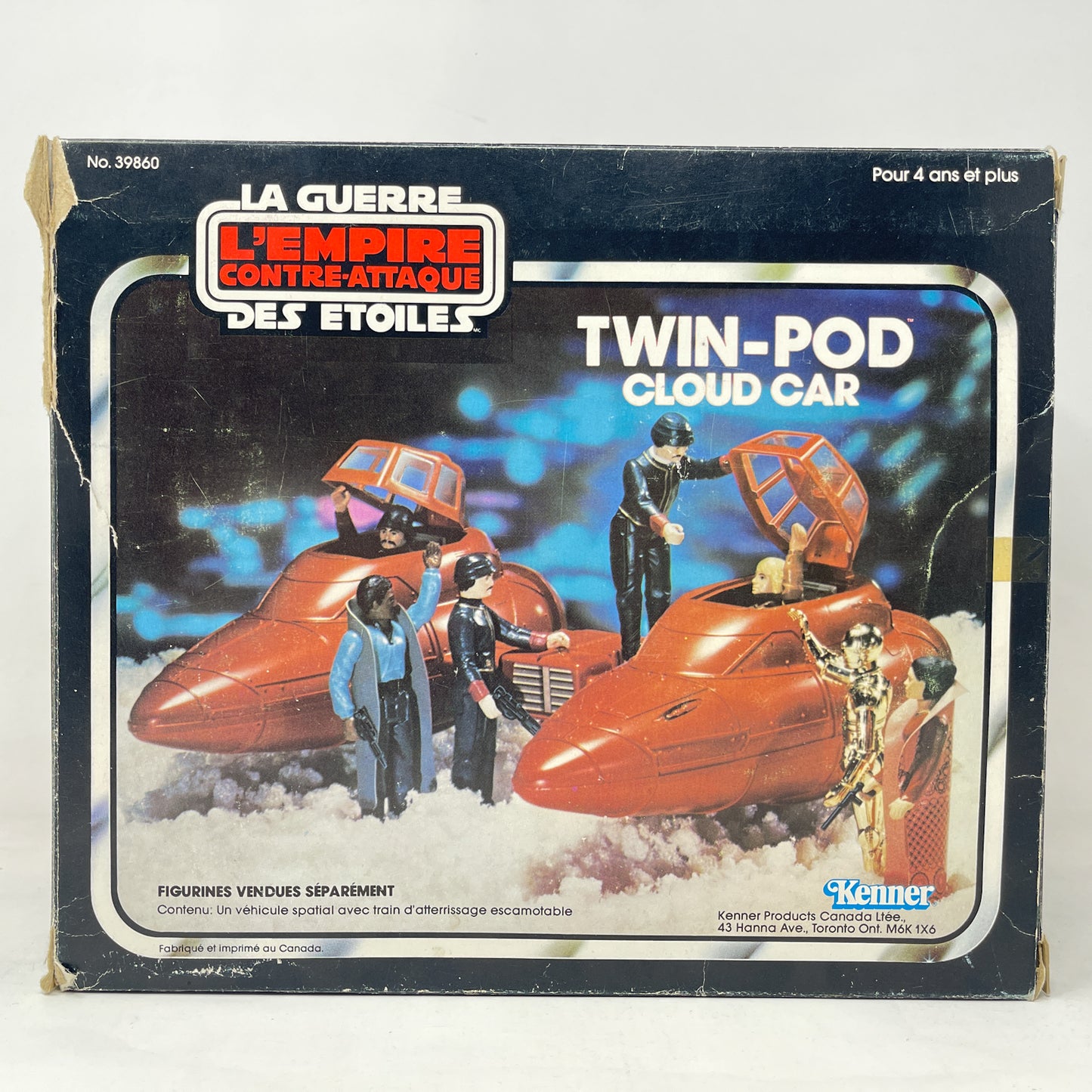 Twin Pod Cloud Car - Complete in Canadian Box - Vintage Kenner (1980)