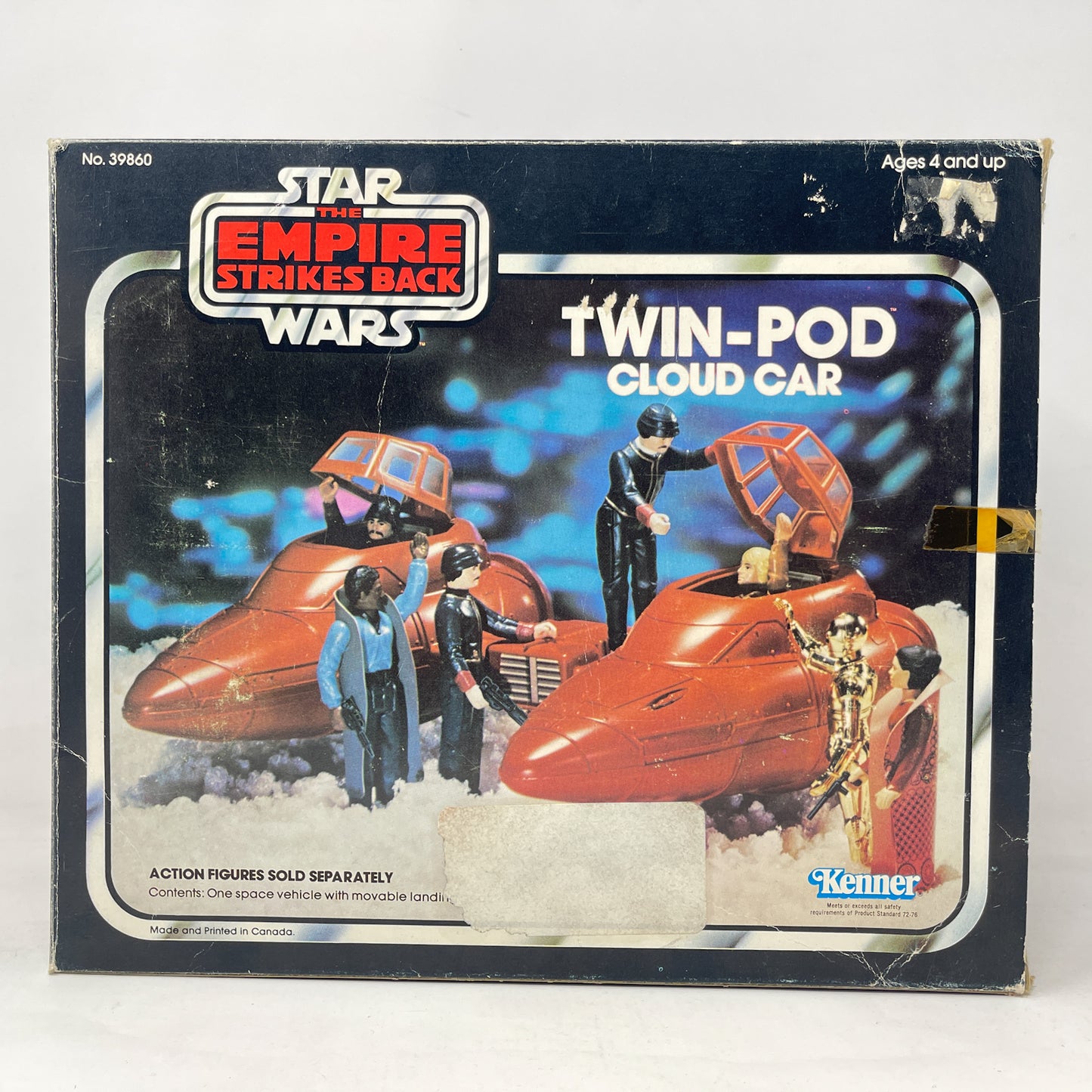 Twin Pod Cloud Car - Complete in Canadian Box - Vintage Kenner (1980)