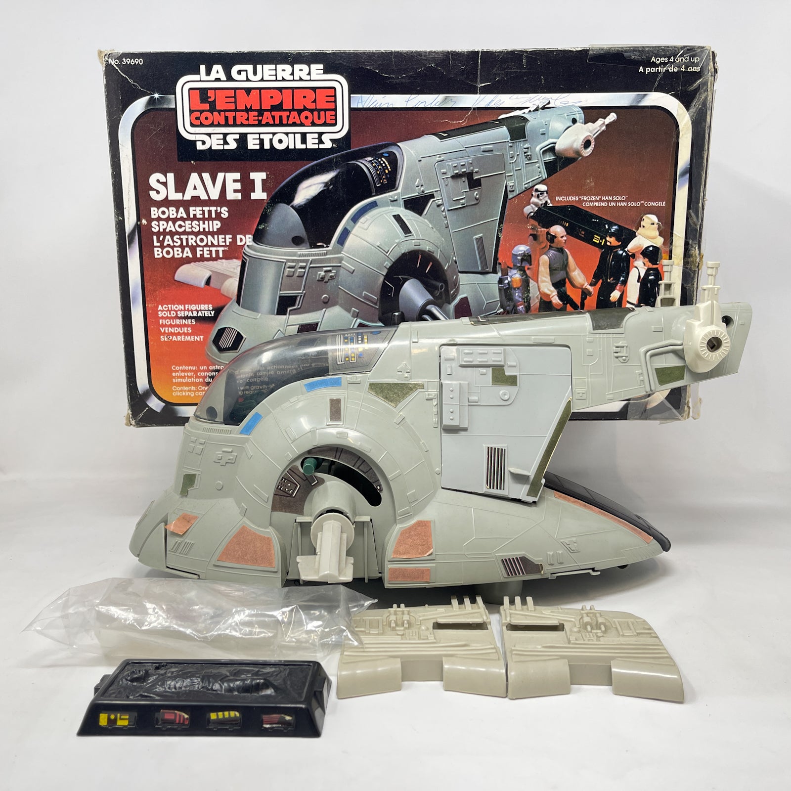 Vintage Kenner Slave I Mint in Canadian Box Complete Mandalorian