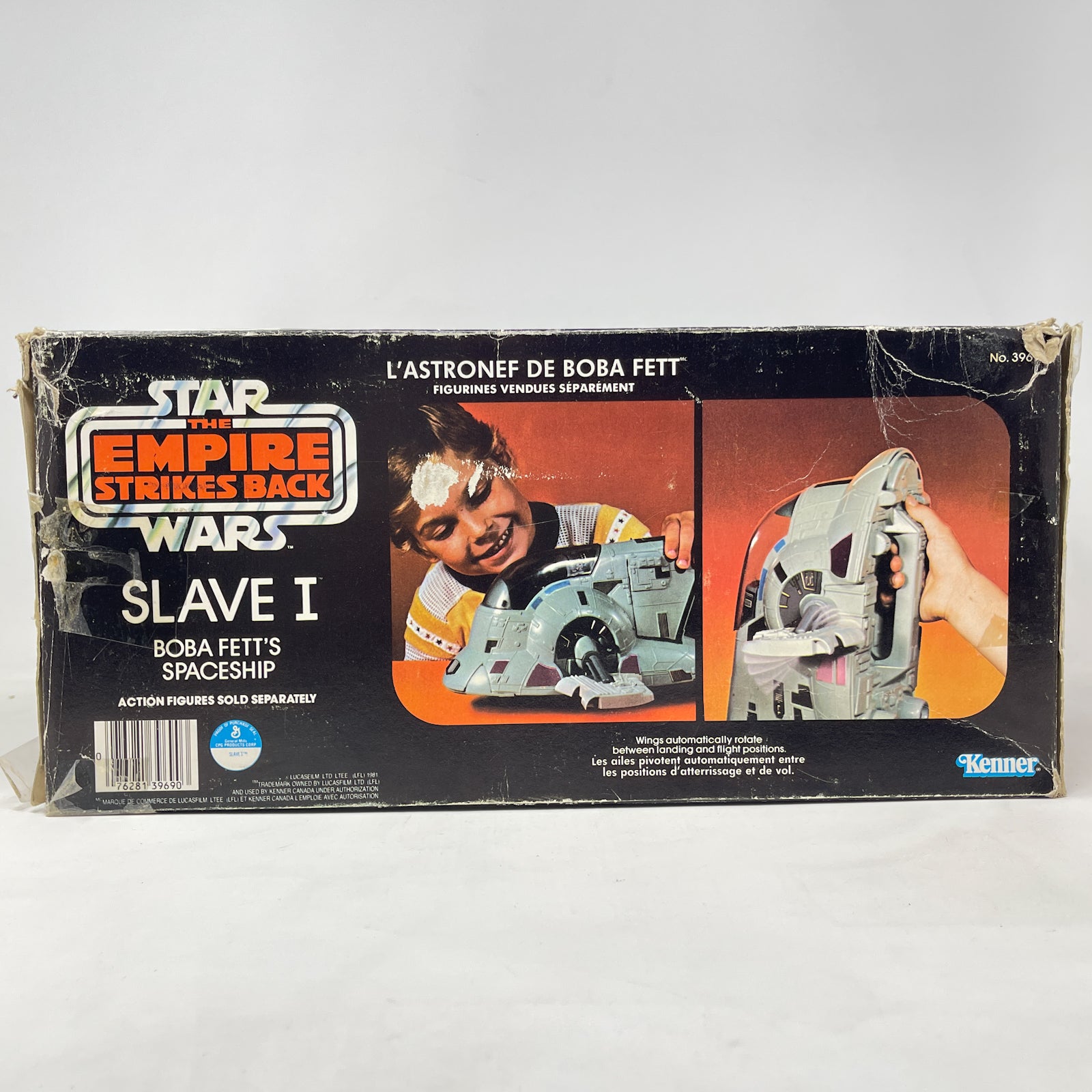 Vintage Kenner Slave I Mint in Canadian Box Complete Mandalorian